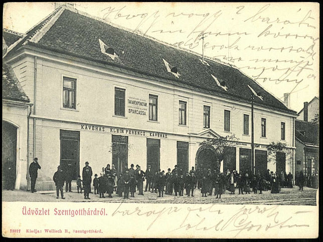 Szentgotthrd, Kaffeehaus und Sparcasse