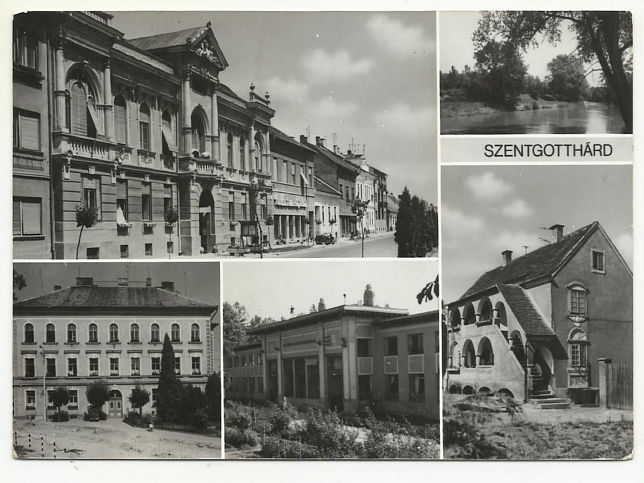 Szentgotthrd, Mehrbildkarte