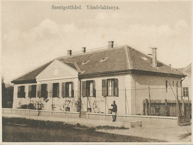 Szentgotthrd, Kasernengebude