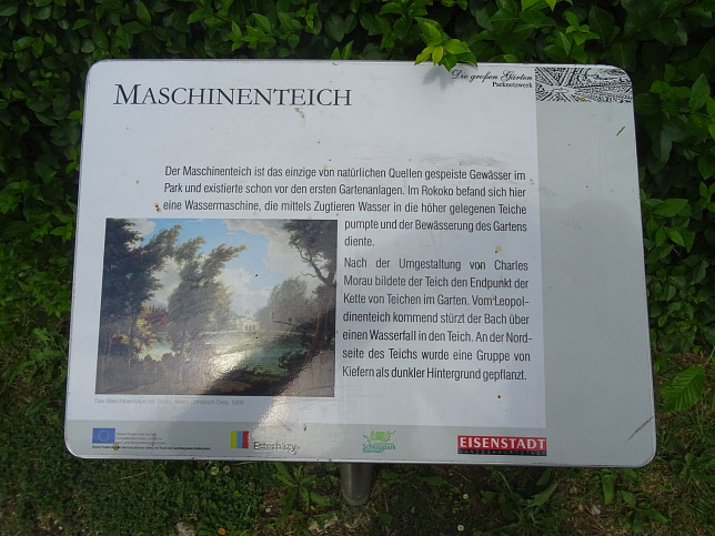 Maschinenteich im Schlosspark