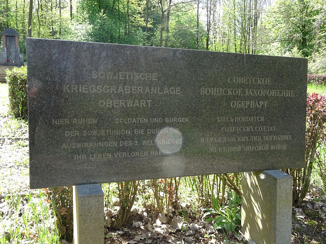 Oberwart, Sowjetischer Soldatenfriedhof