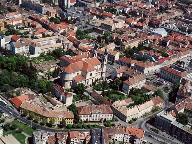 Szombathely, Luftaufnahme