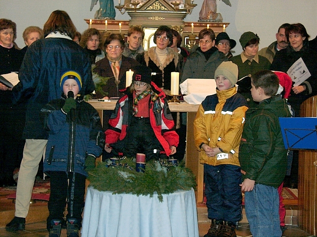 Adventsingen 15.12.2001