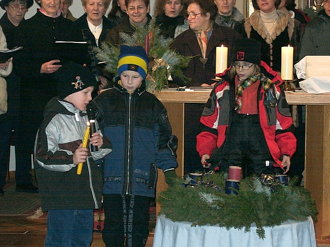 Adventsingen 15.12.2001