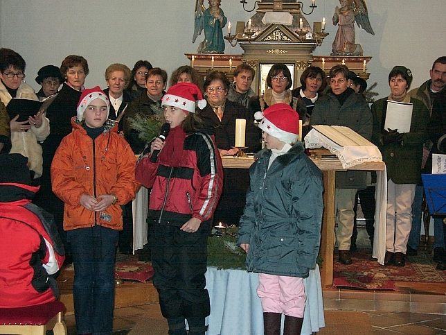 Adventsingen 15.12.2001