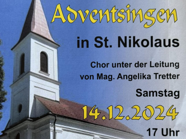 Adventsingen 14.12.2024