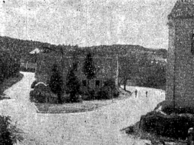 Gssing, Abzeigung nach St. Nikolaus