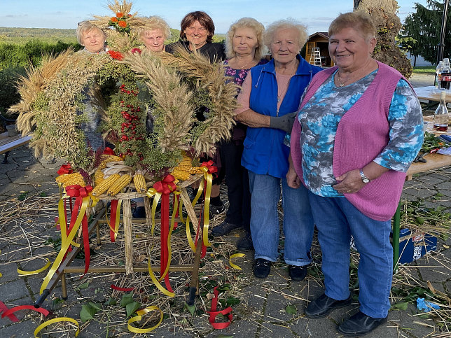 Erntekrone flechten 2021