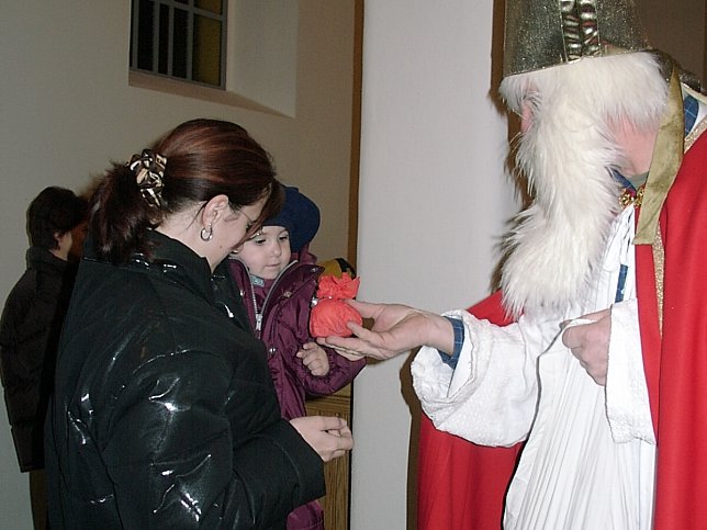 Nikolausbesuch 6.12.2001