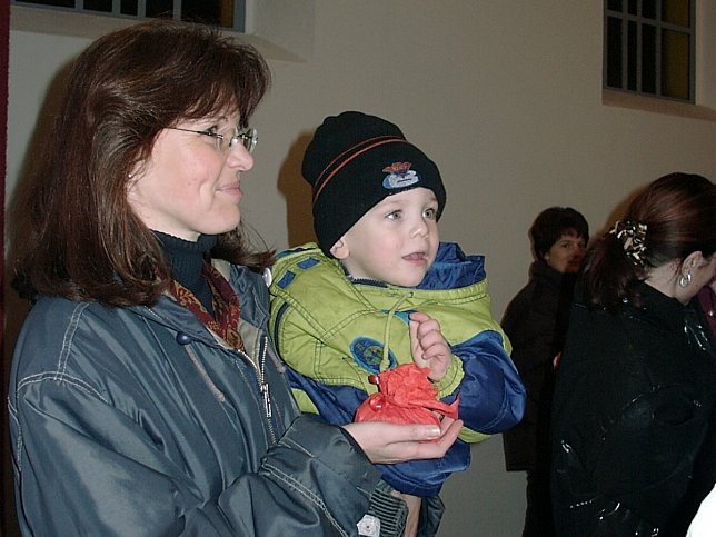 Nikolausbesuch 6.12.2001