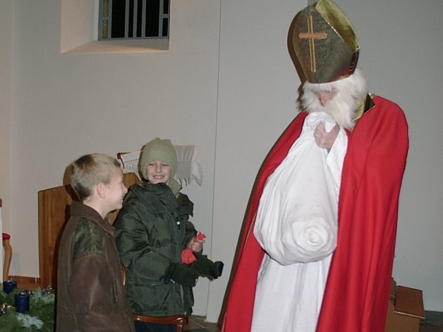 Nikolausbesuch 6.12.2001