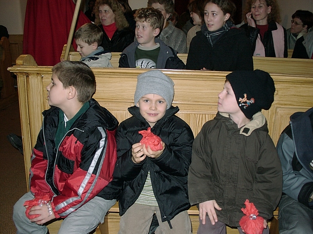 Nikolausbesuch 6.12.2001