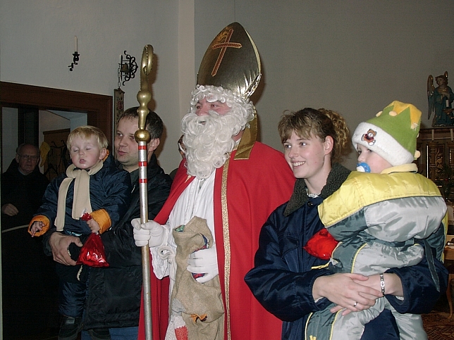 Nikolausbesuch 6.12.2002