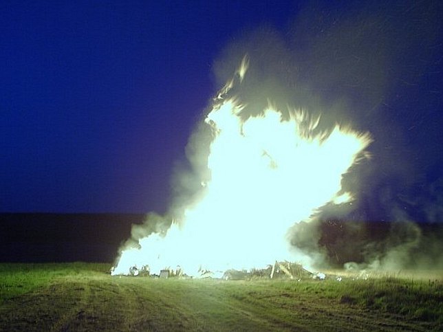 Osterfeuer 14.4.2001