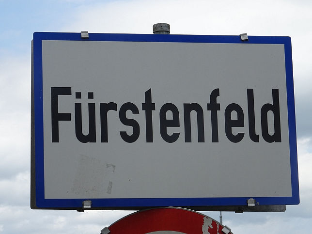 Frstenfeld, Ortstafel