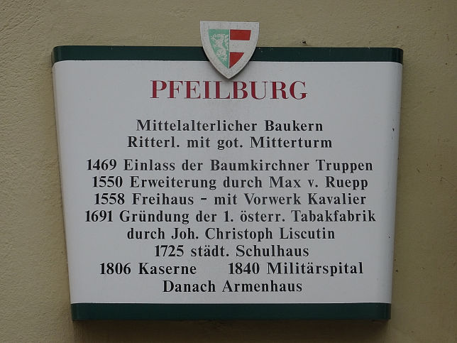 Frstenfeld, Pfeilburg