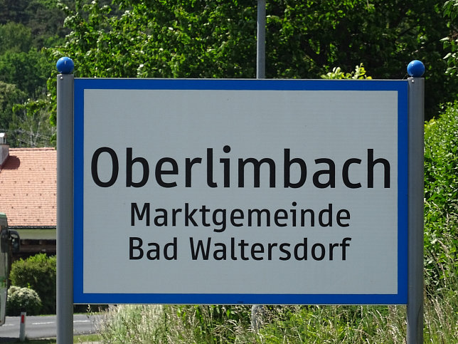 Oberlimbach, Ortstafel