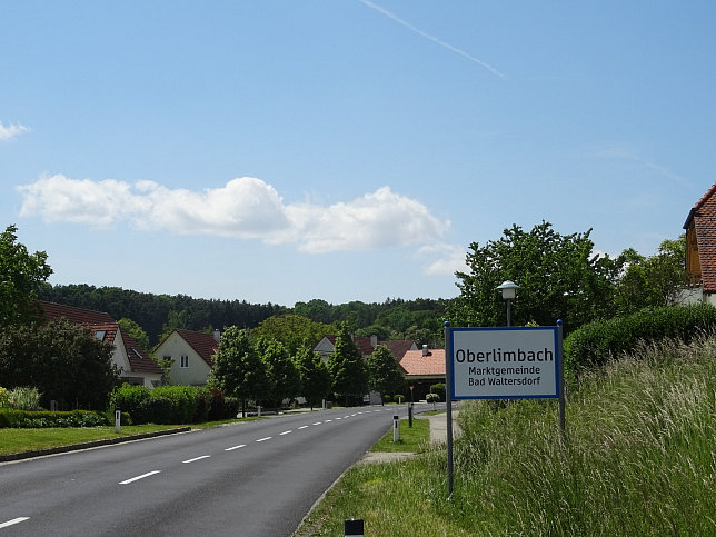 Oberlimbach, Ortstafel