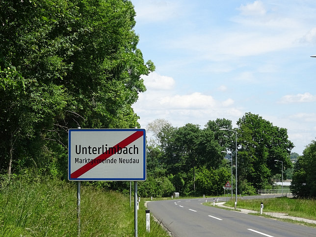 Unterlimbach, Ortstafel-Ende