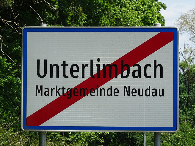 Unterlimbach, Ortstafel-Ende