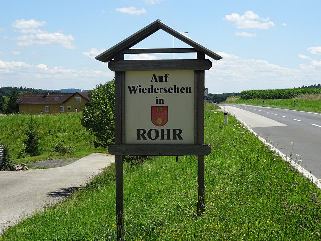 Unterrohr, Auf Wiedersehen