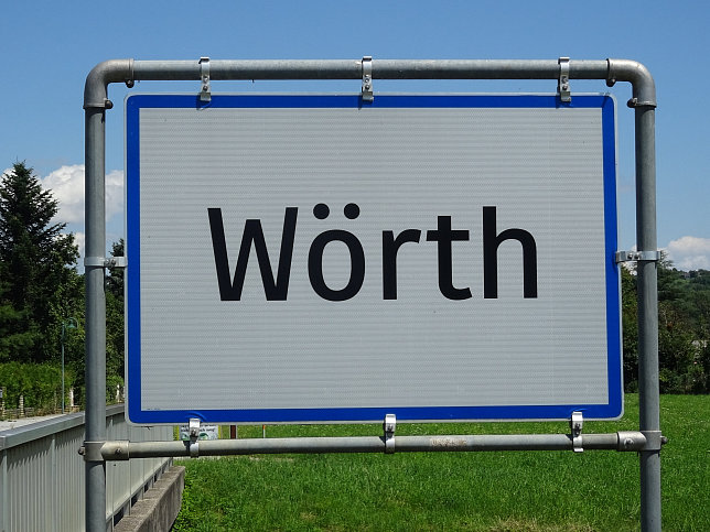 W�rth an der Lafnitz, Ortstafel
