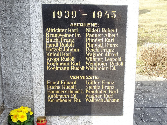 Limbach, Kriegerdenkmal