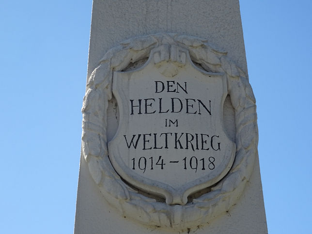 Mhlgraben, Kriegerdenkmal