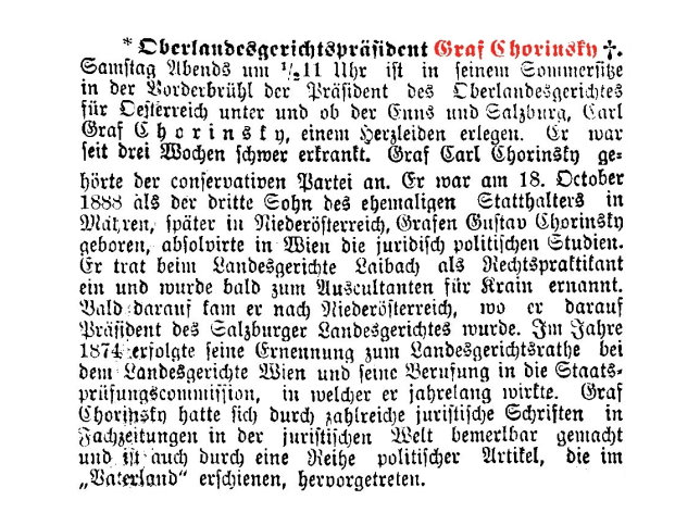 Carl Chorinsk