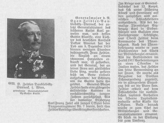 Egon Zeidler-Daublebsky Freiherr von Sterneck