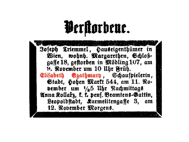 Elise von Szathm�ry