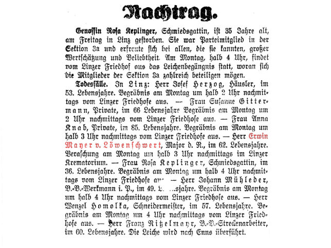 Erwin Mayer von Lwenschwerdt