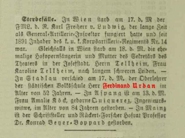 Ferdinand Urban