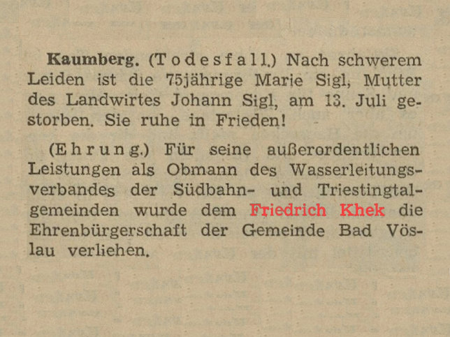 Friedrich Khek
