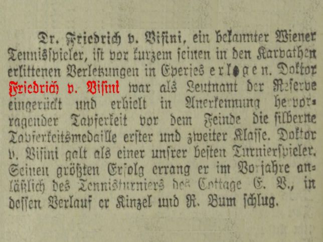 Friedrich Ritter von Visini