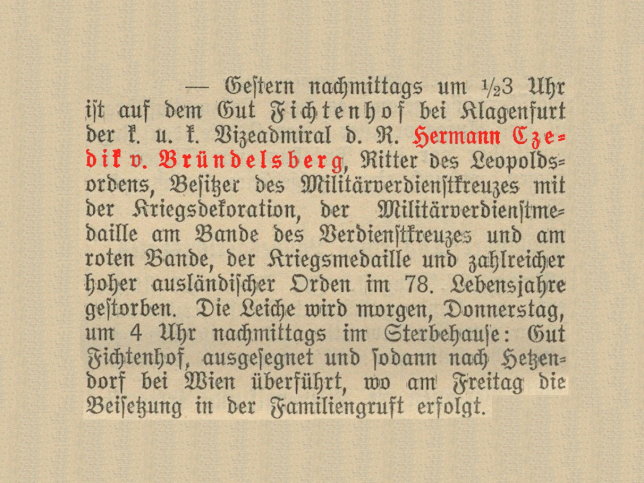 Hermann Czedik von Brndlsberg