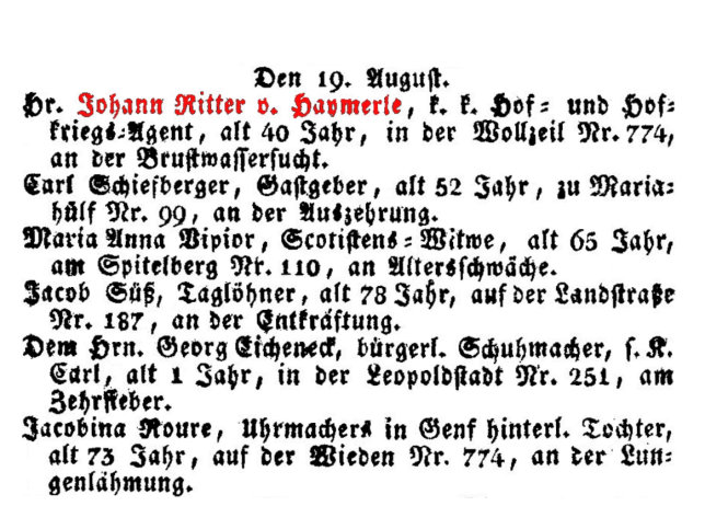 Johann Nepomuk Ritter von Haymerle
