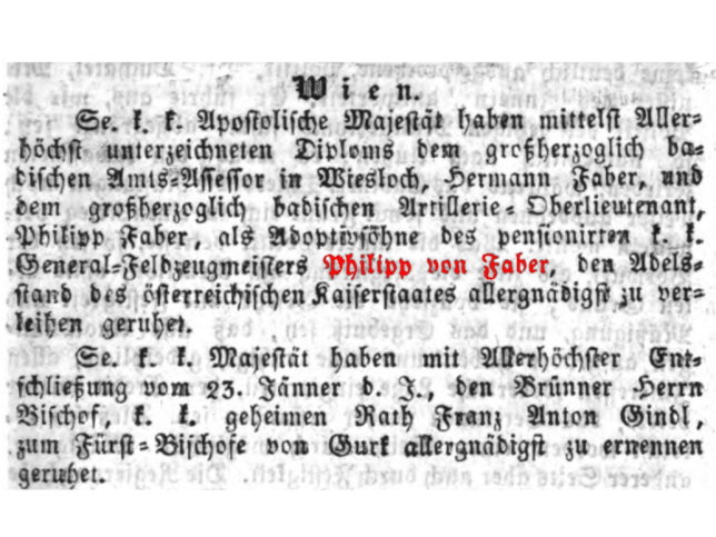 Joseph von Faber
