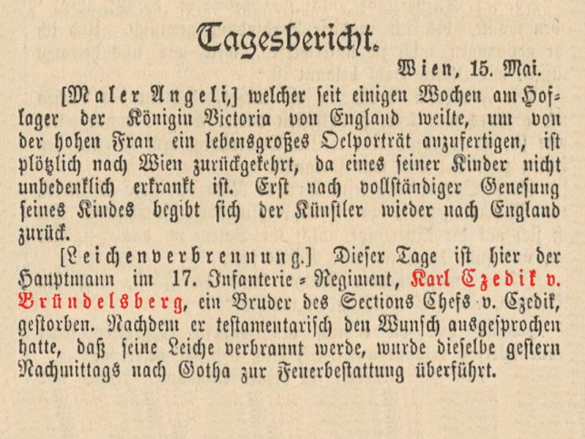 Karl Czedik von Brndlsberg