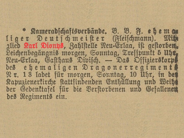 Karl Dionys