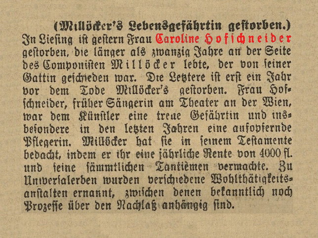 Karoline Hofschneider-Millcker