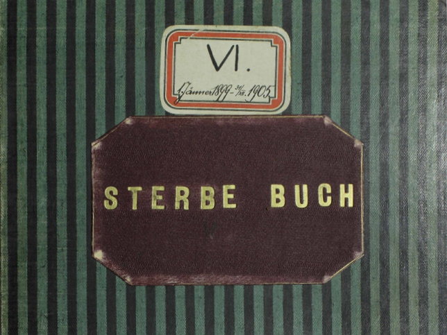Sterbebuch Liesung 1899-1905