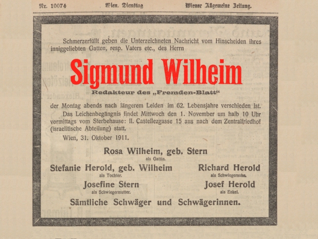 Sigmund Wilheim