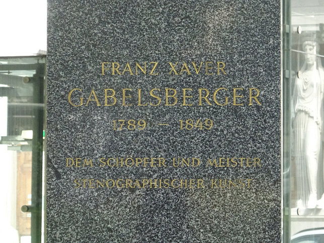 Franz-Xaver-Gabelsberger-Denkmal