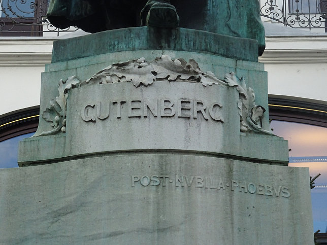 Gutenberg-Denkmal