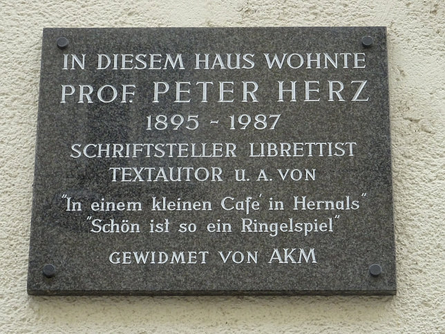 Peter-Herz-Gedenktafel