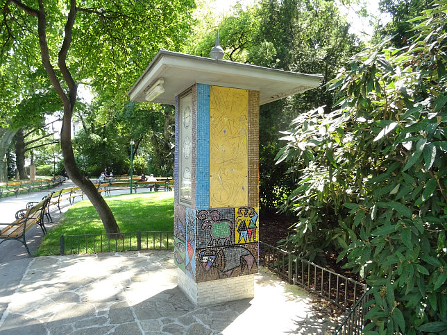 Wetterstation im Rathauspark