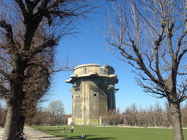 Flakturm im Wiener Augarten