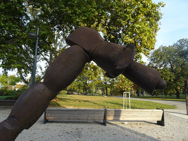 'Der Sturz in den Raum' von Rudolf Hoflehner