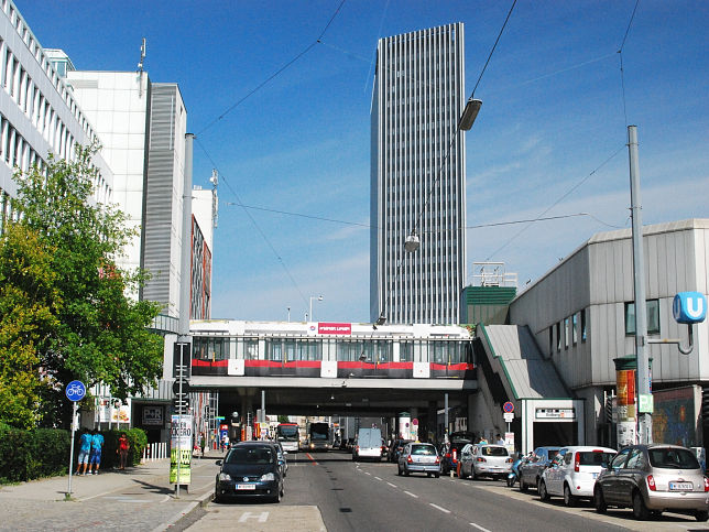 Fugehersteg ber die Erdbergstrae